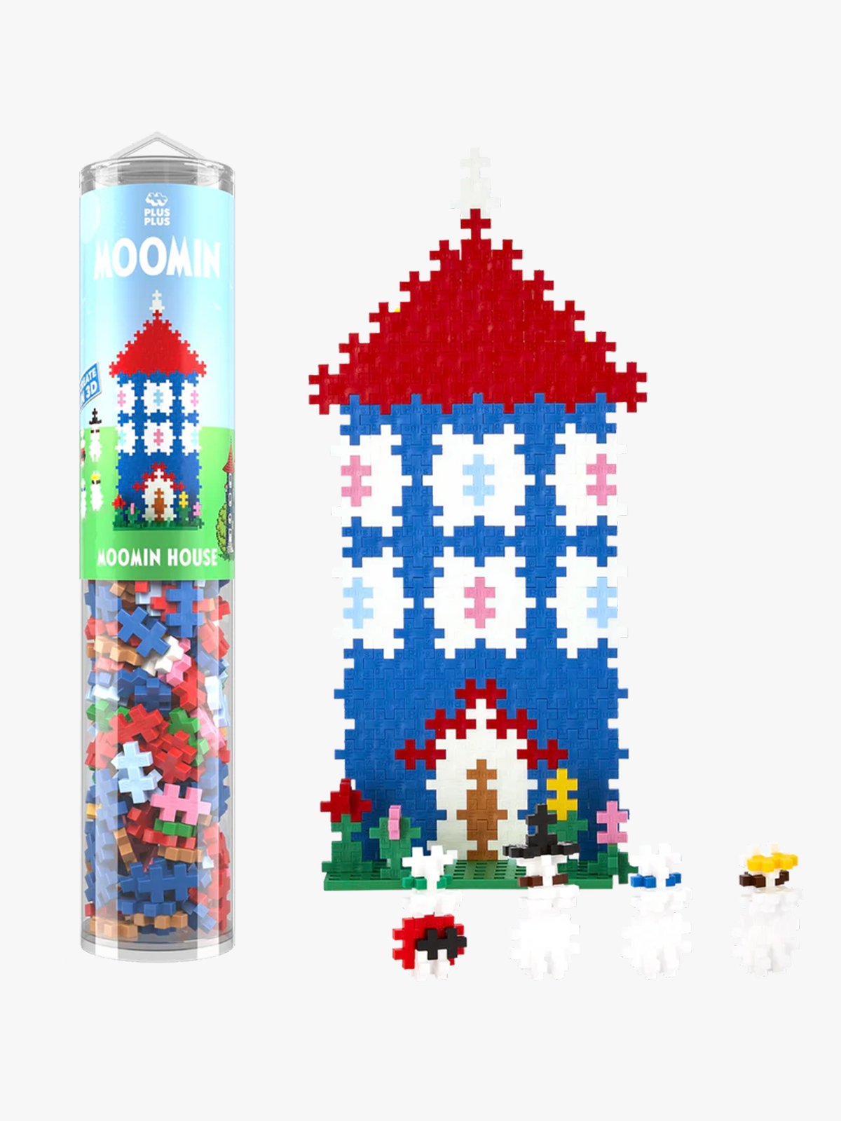 Plus-Plus Moomin House Tube Flerfarget