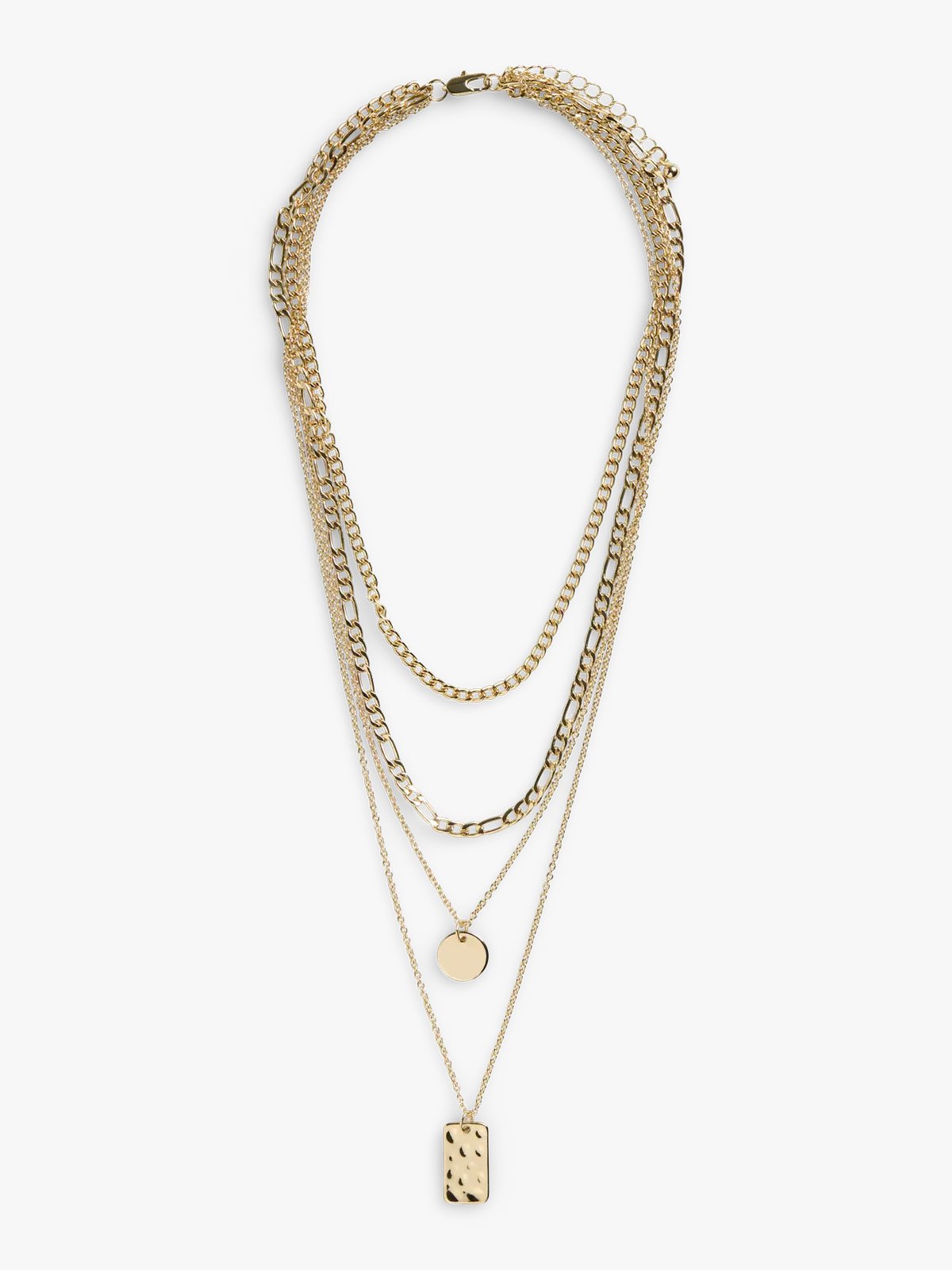 Pieces Okia Combi Necklace Gold