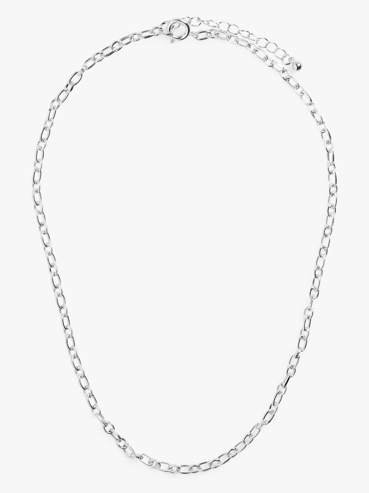 Pieces Tiffany Necklace Plated FP Silver Colour