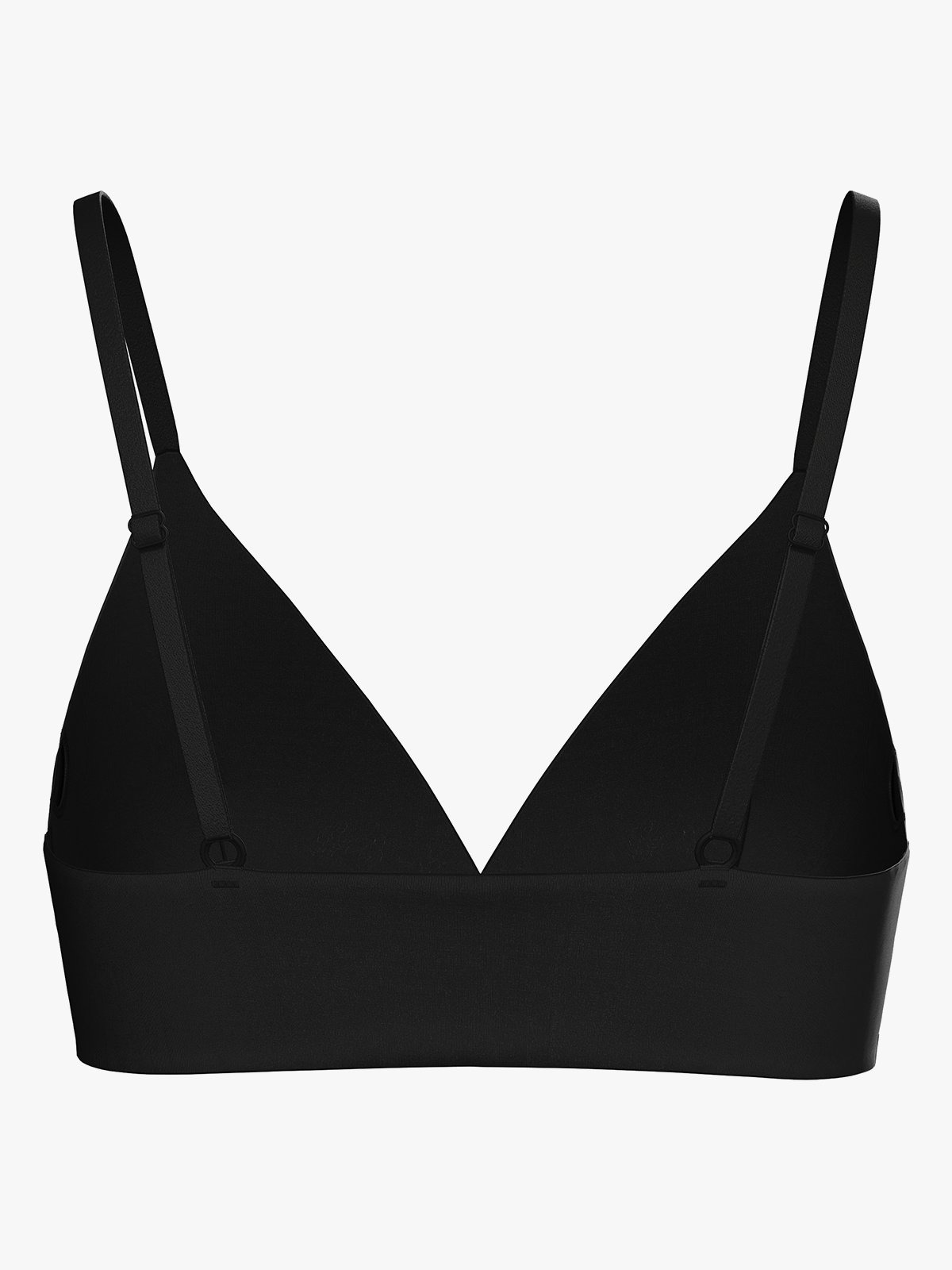 Pieces Namee Triangle Bra Black