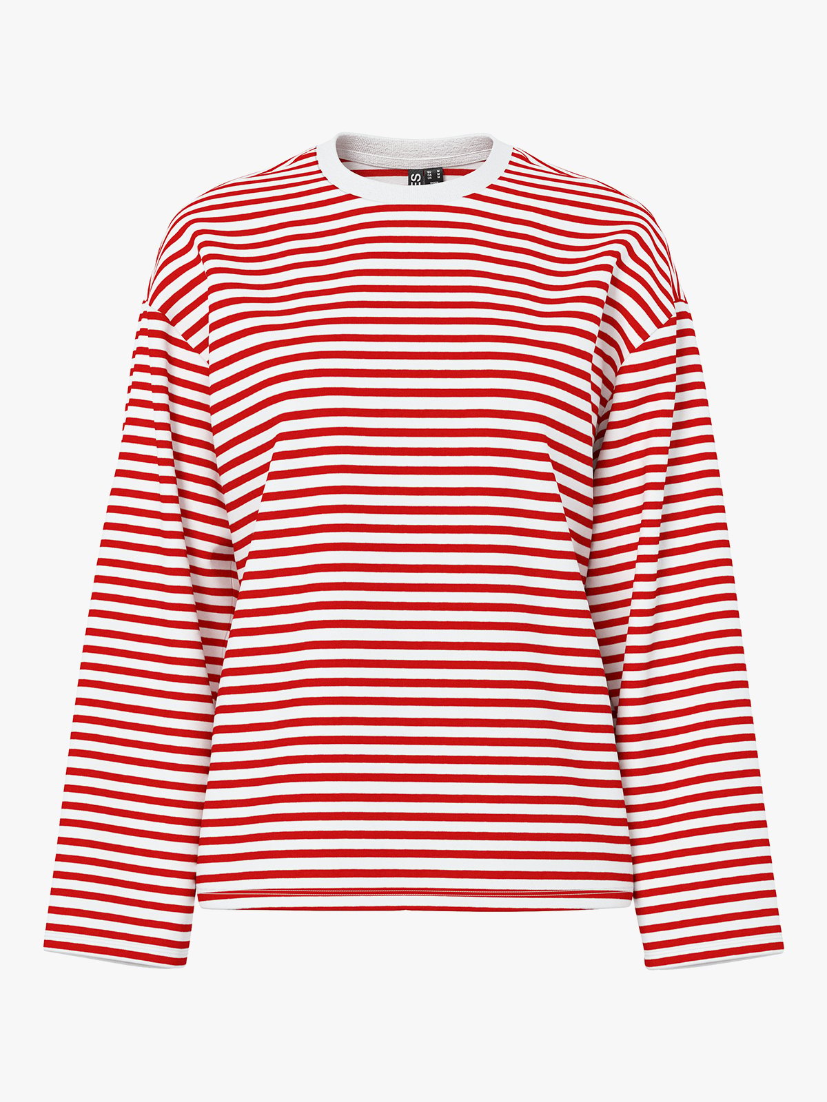Pieces Sadie Long Sleeve Top Cloud Dancer