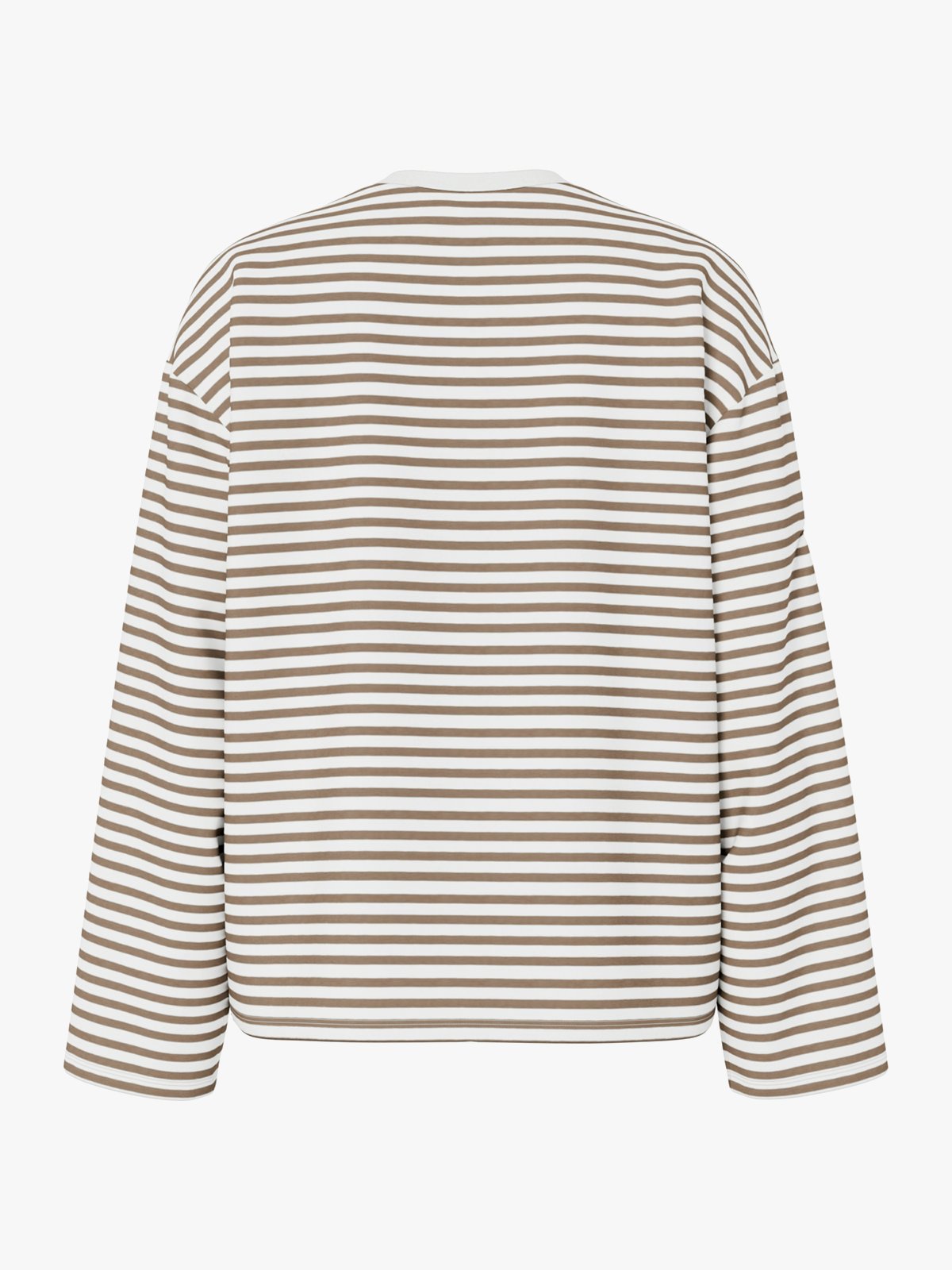 Pieces Sadie Long Sleeve Top Cloud Dancer