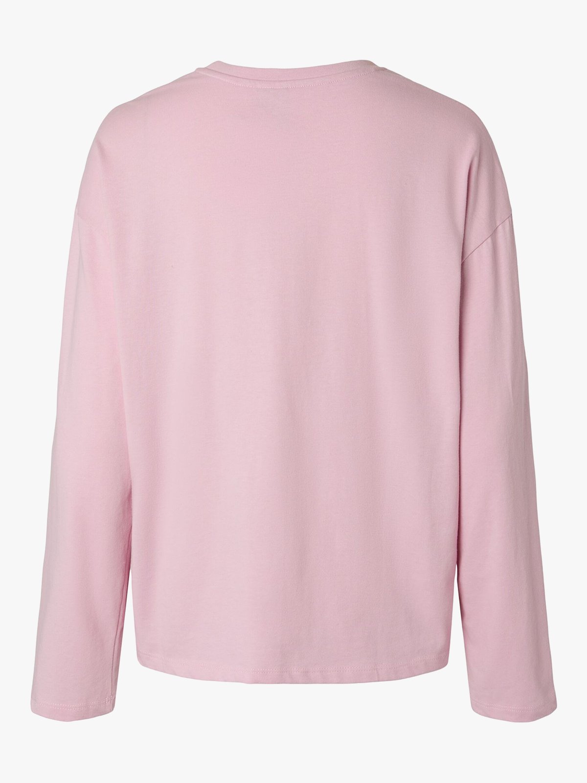 Pieces Sadie Long Sleeve Top Roseate Spoonbill