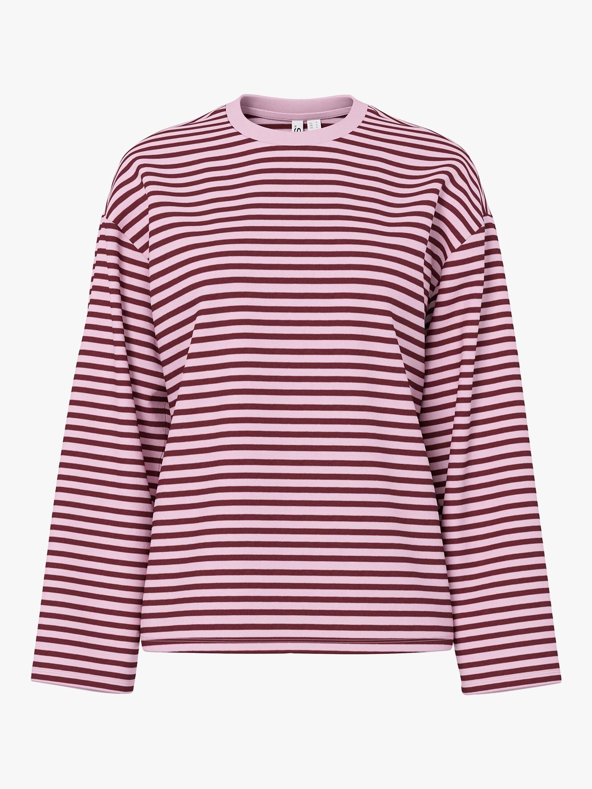 Pieces Sadie Long Sleeve Top Roseate Spoonbill