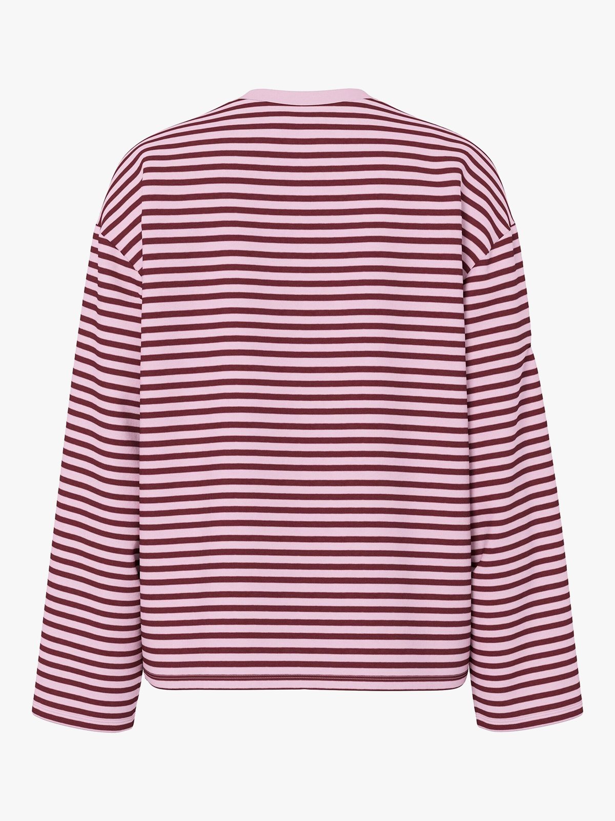 Pieces Sadie Long Sleeve Top Roseate Spoonbill