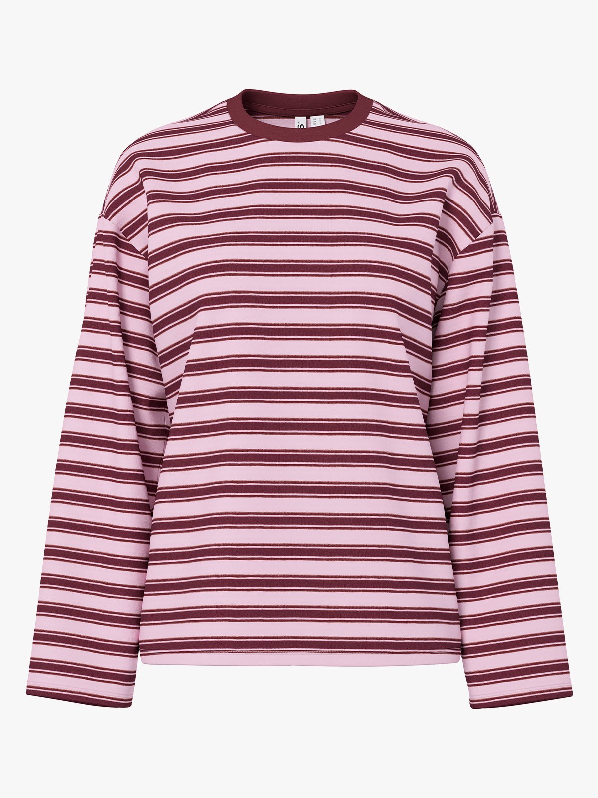 Pieces Sadie Long Sleeve Top Tawny Port