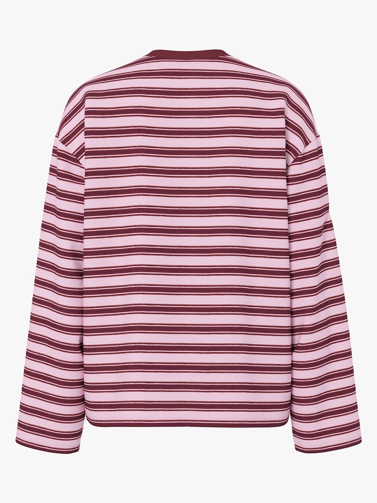 Pieces Sadie Long Sleeve Top Tawny Port