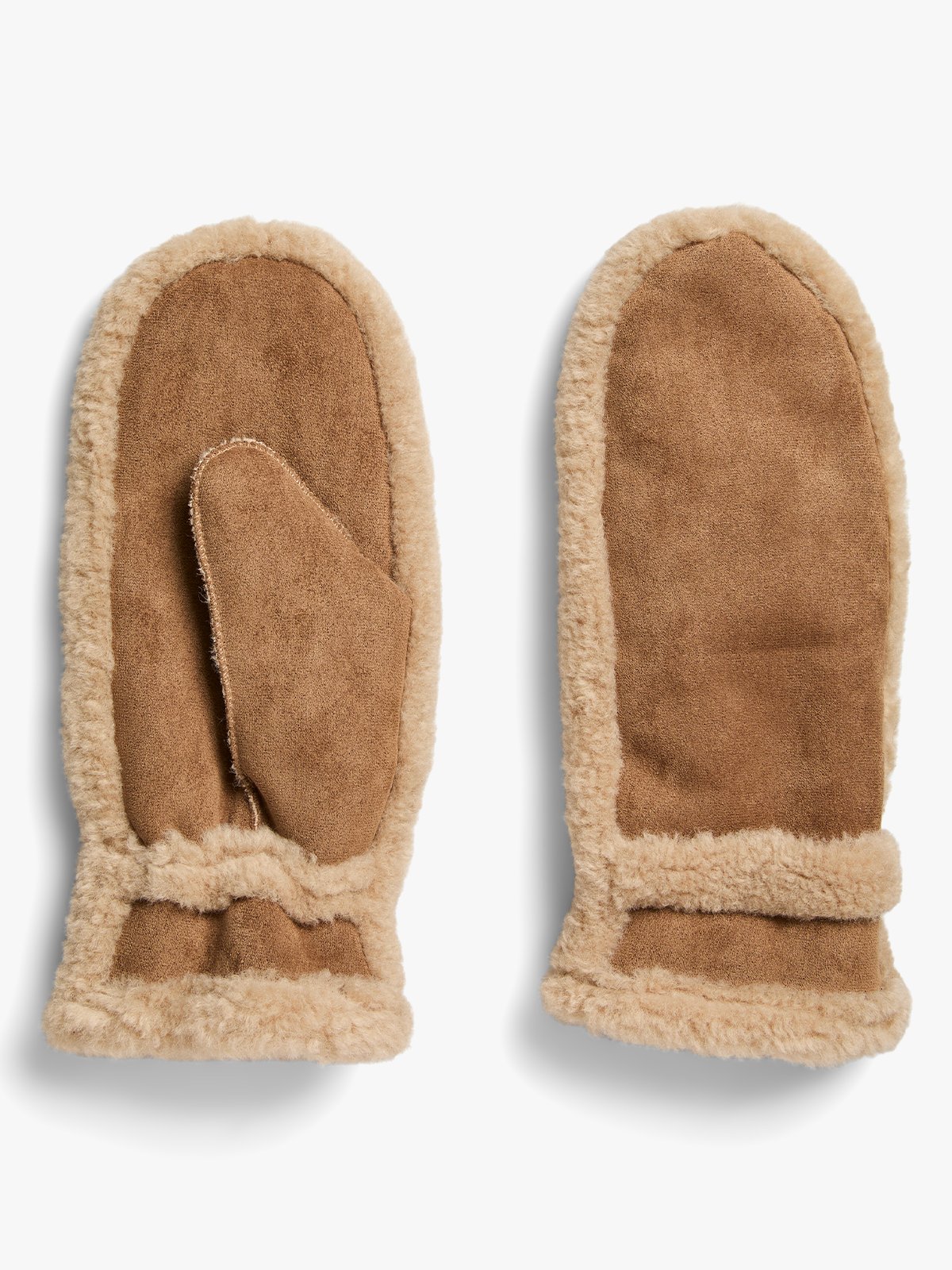 Pieces Arlo Mittens Brun