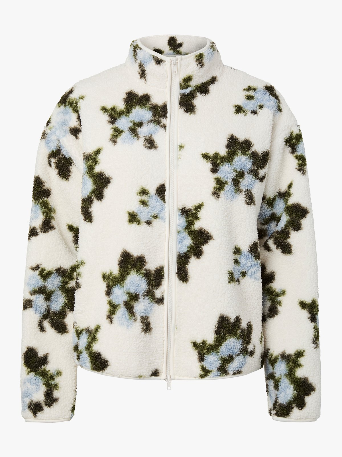 Pieces Autumn Teddy Jacket Cloud Dancer