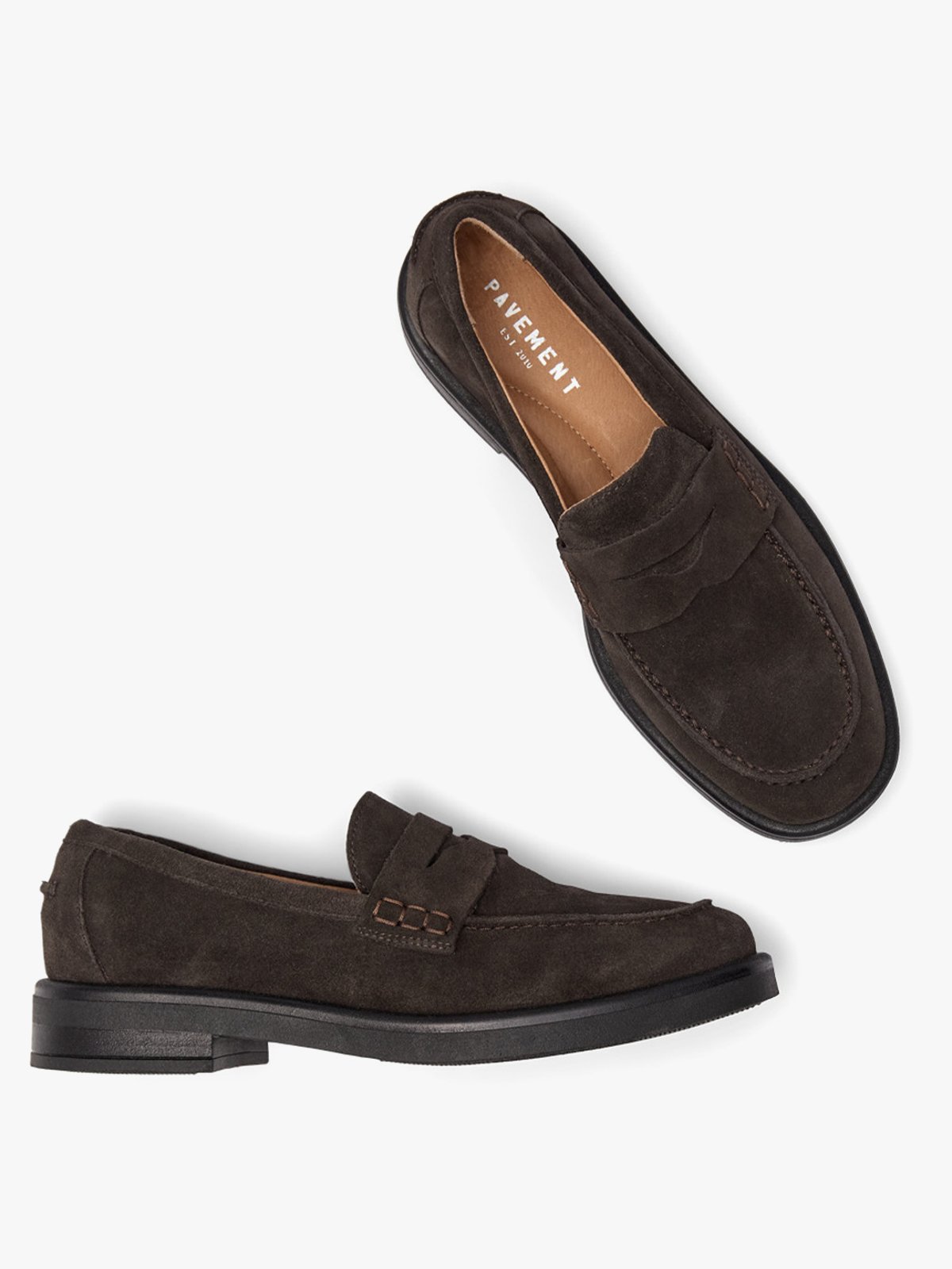 Pavement Shelly Suede Brown suede 347
