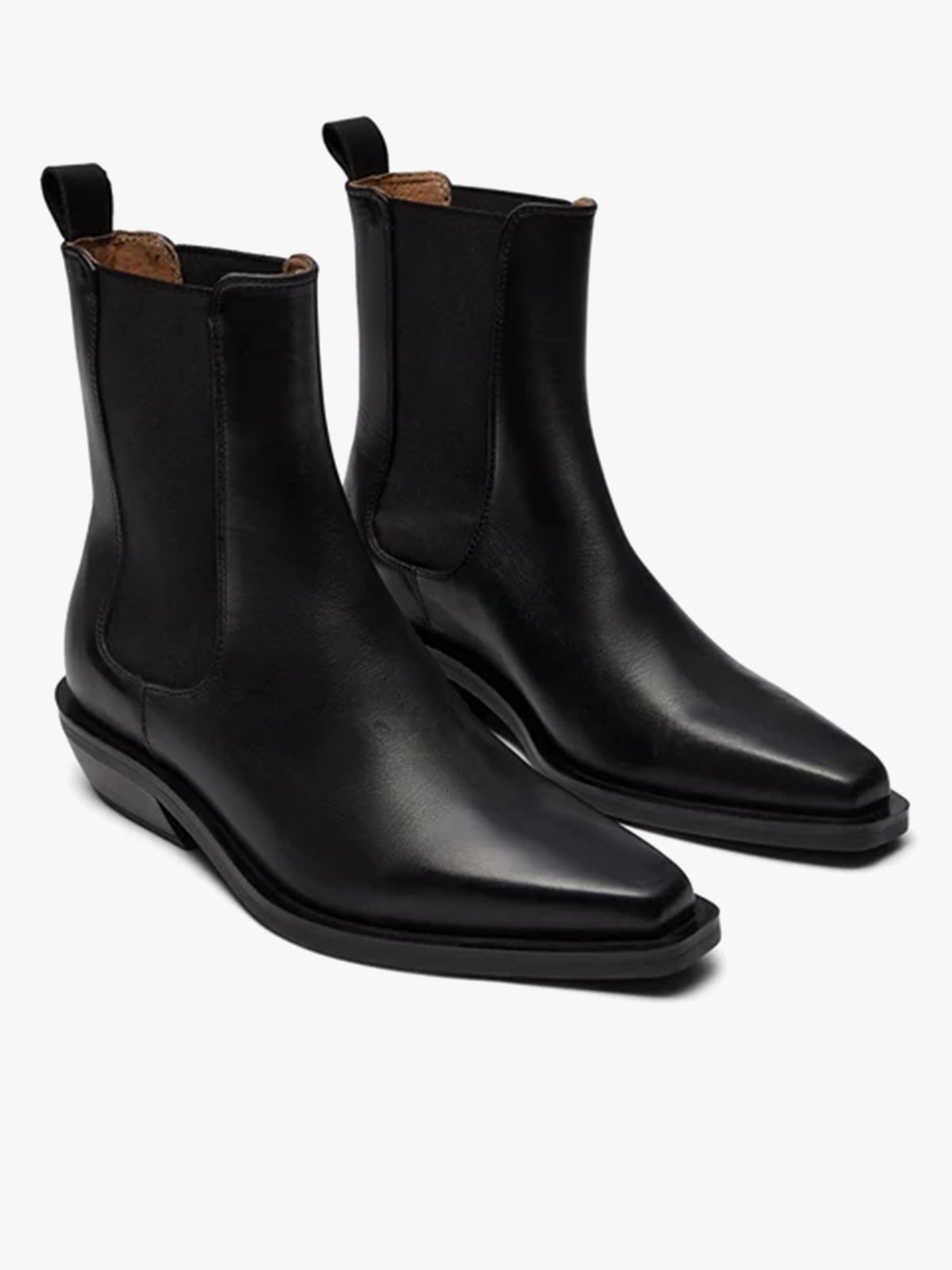 Pavement Almira Leather Boots Black