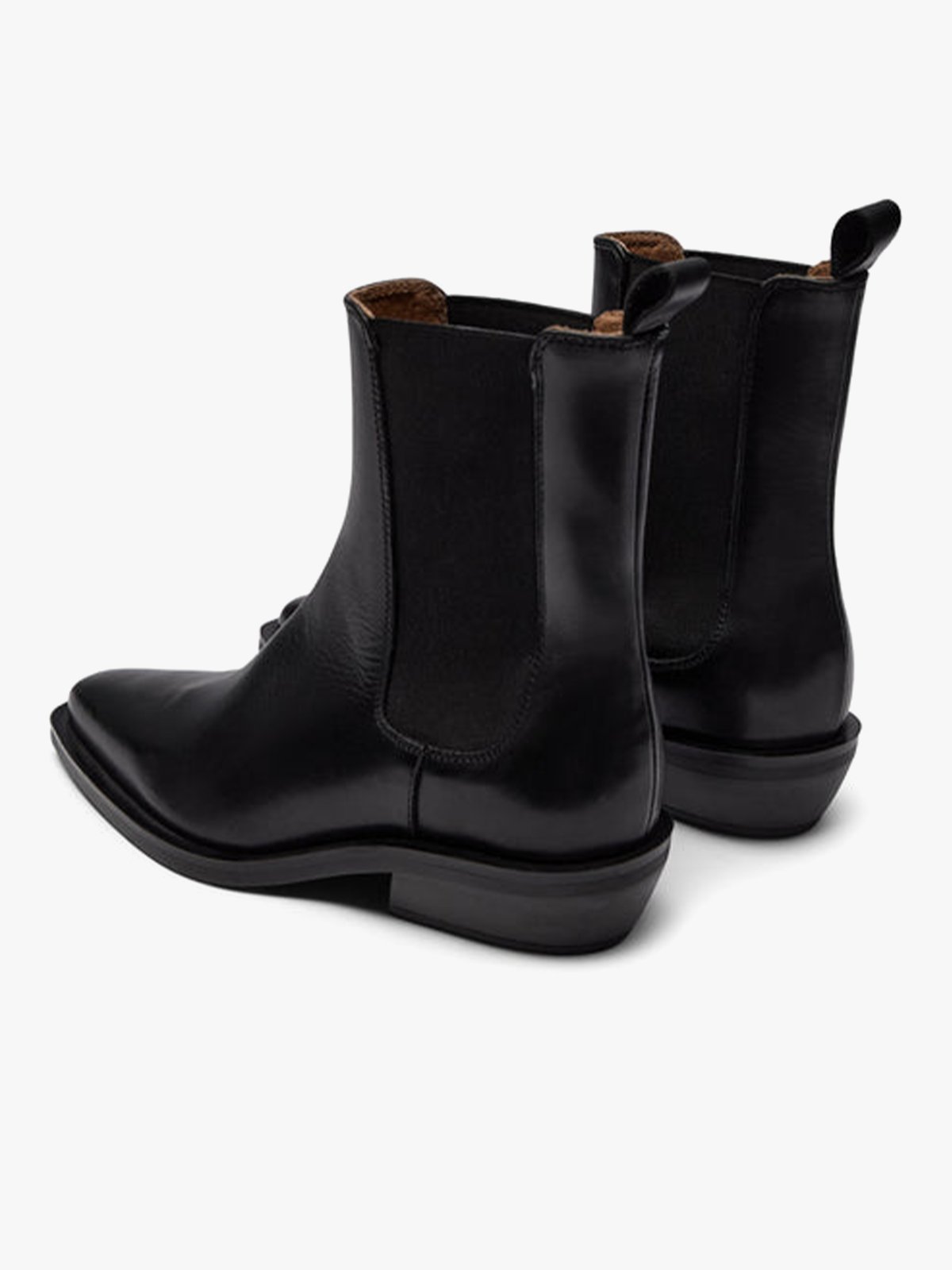 Pavement Almira Leather Boots Black