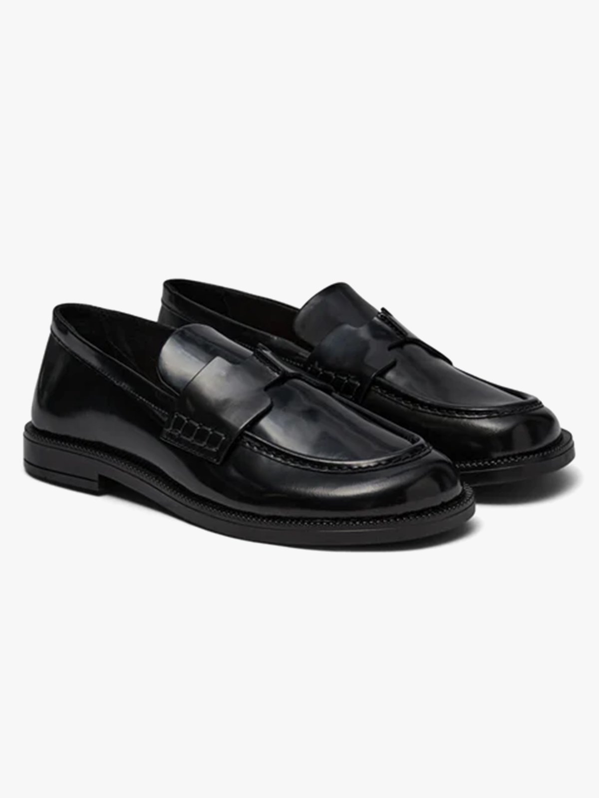 Pavement Lilja Leather Loafers Black Polido