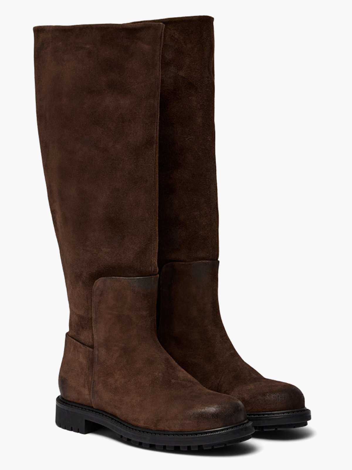 Pavement Cara Suede Leather Brown Suede