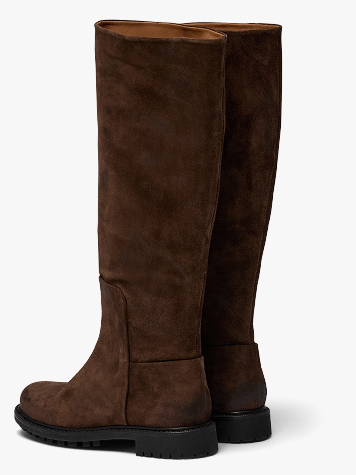 Pavement Cara Suede Leather Brown Suede