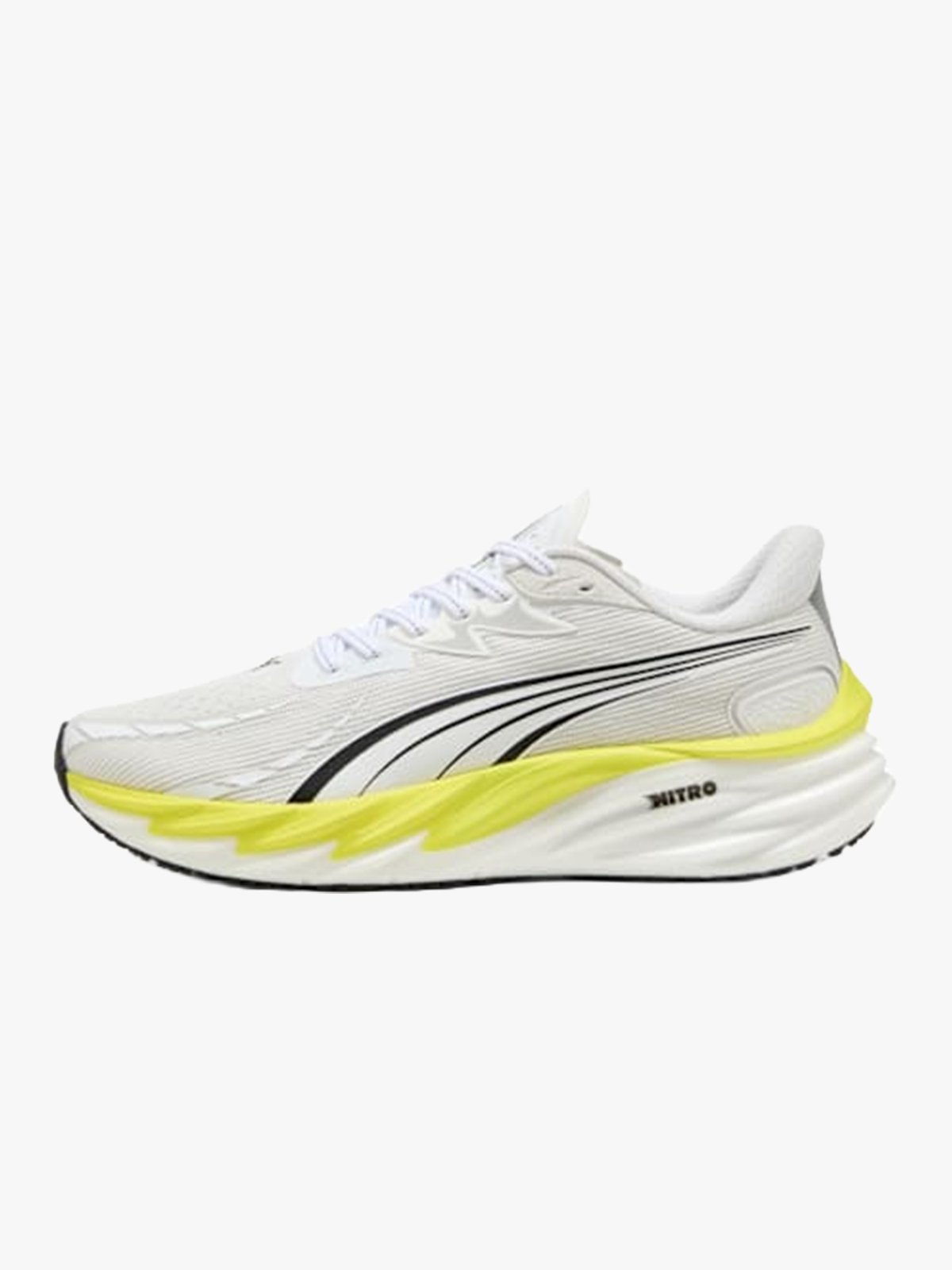 Puma Velocity Nitro 4 White-Lux Lime