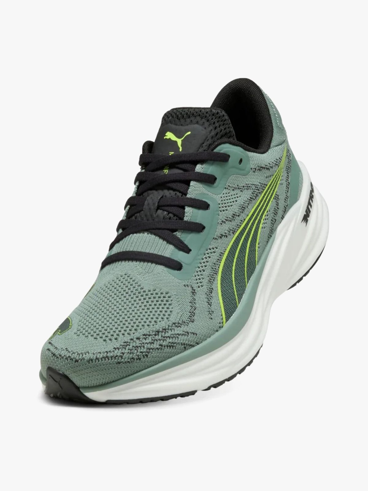 Puma Magnify Nitro 2 Green Moon / Yellow Alert