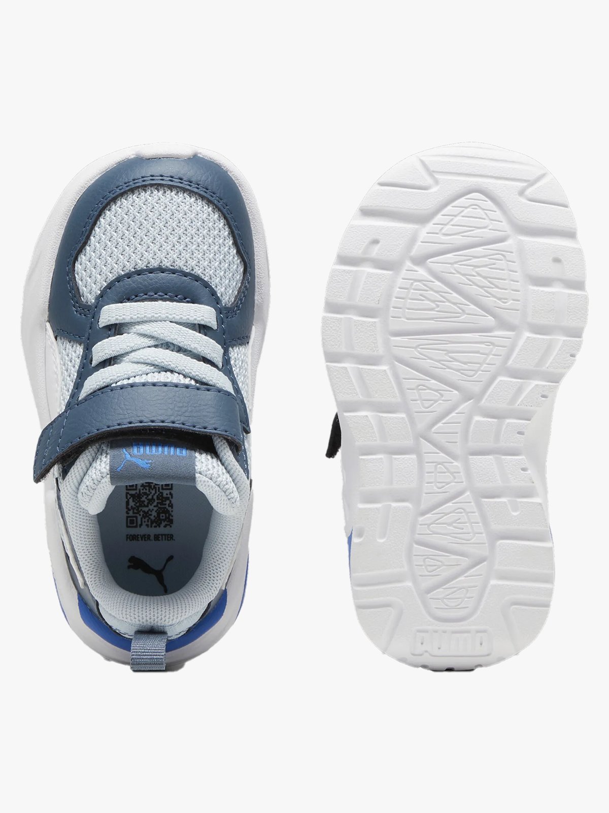 Puma Trinity Lite Ac+ Inf Frosted Dew-PUMA White-Gray Skies-Hyperlink Blue