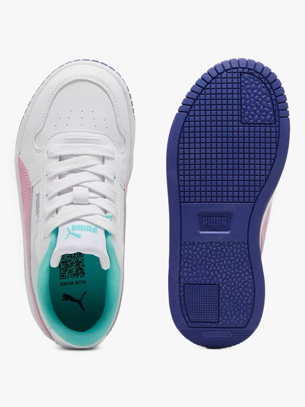 Puma Carina Street Little Kids' Sneakers PUMA White-Mauved Out-Mint