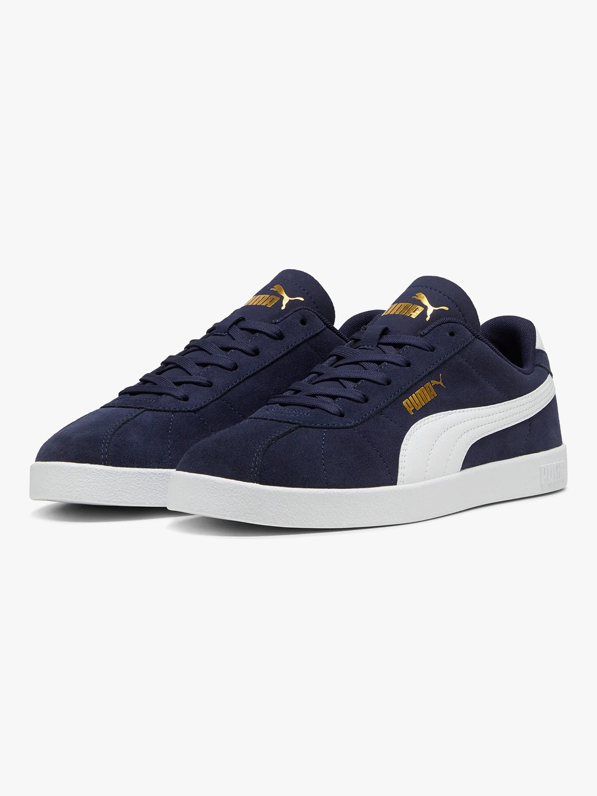 Puma Puma Club II Navy-PUMA White-PUMA Gold