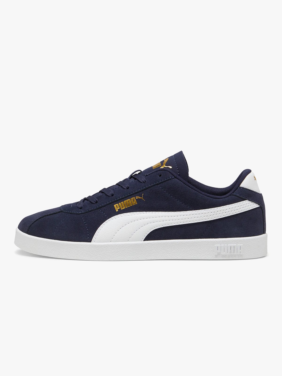 Puma Puma Club II Navy-PUMA White-PUMA Gold