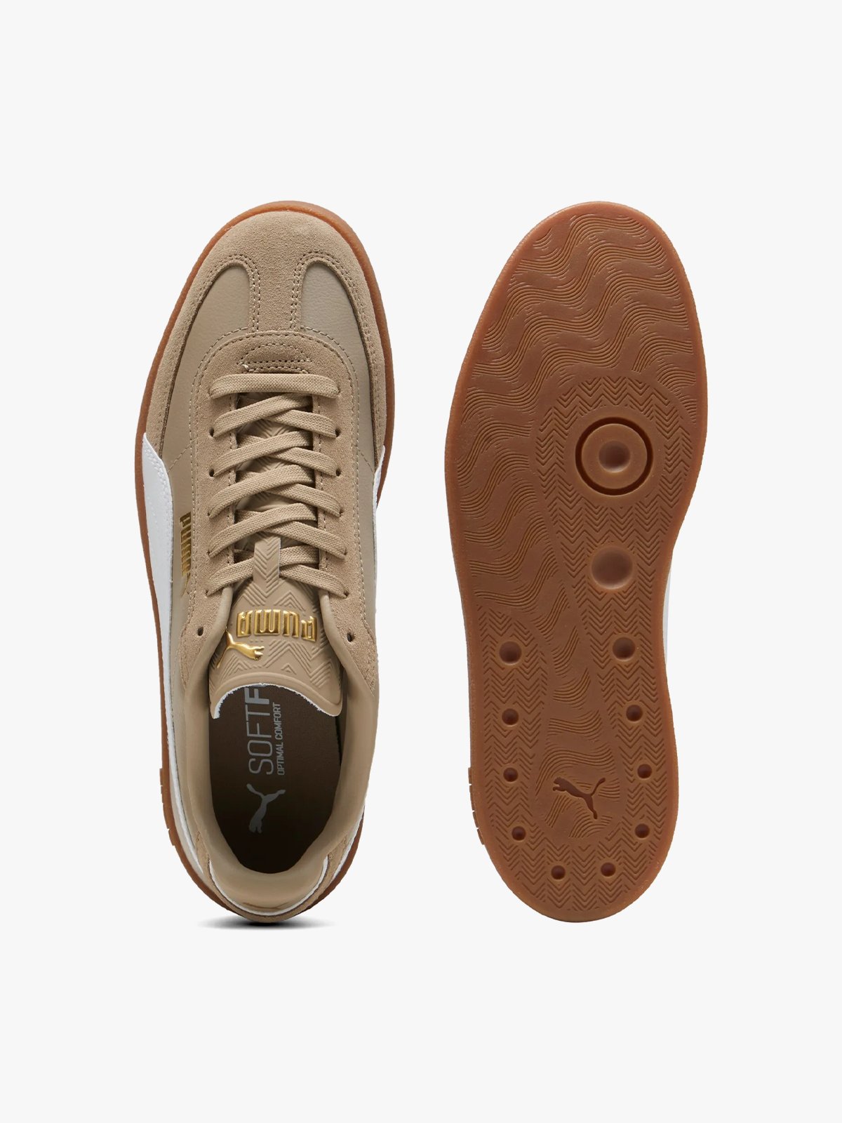 Puma Puma Club II Era Ice Coffee-PUMA White