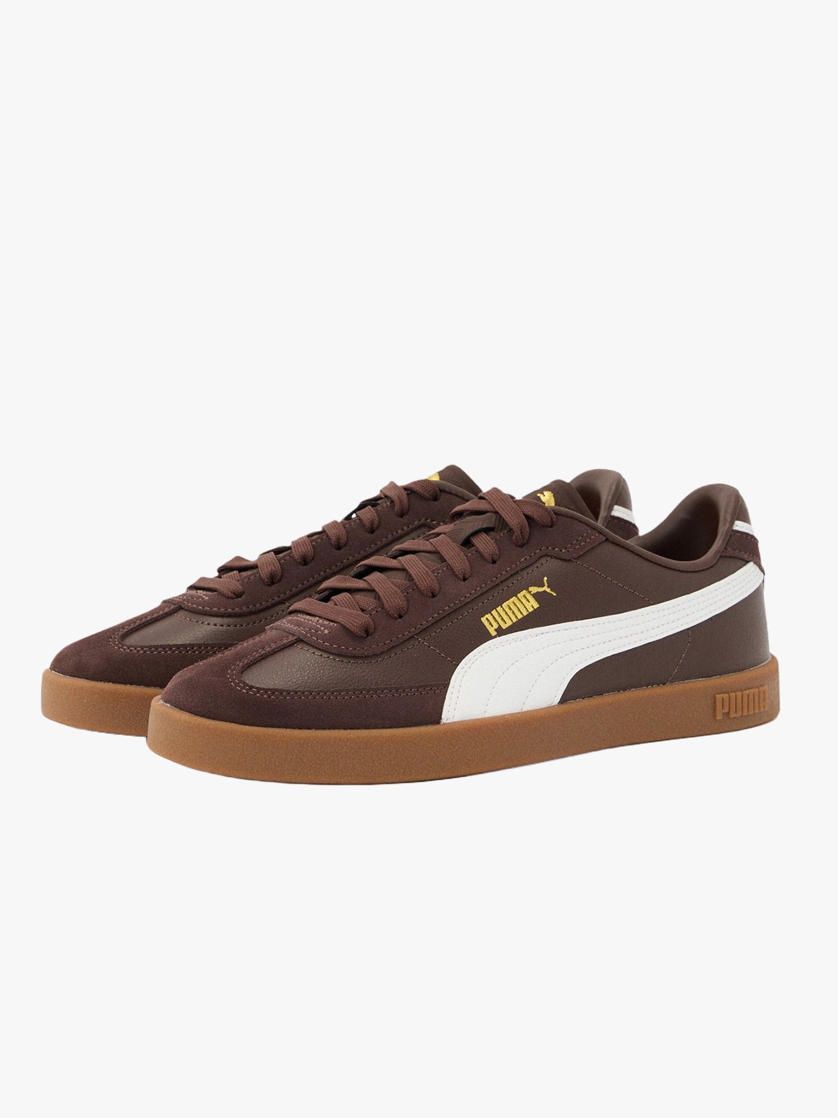 Puma Puma Club II Era Chocolate Brown / White