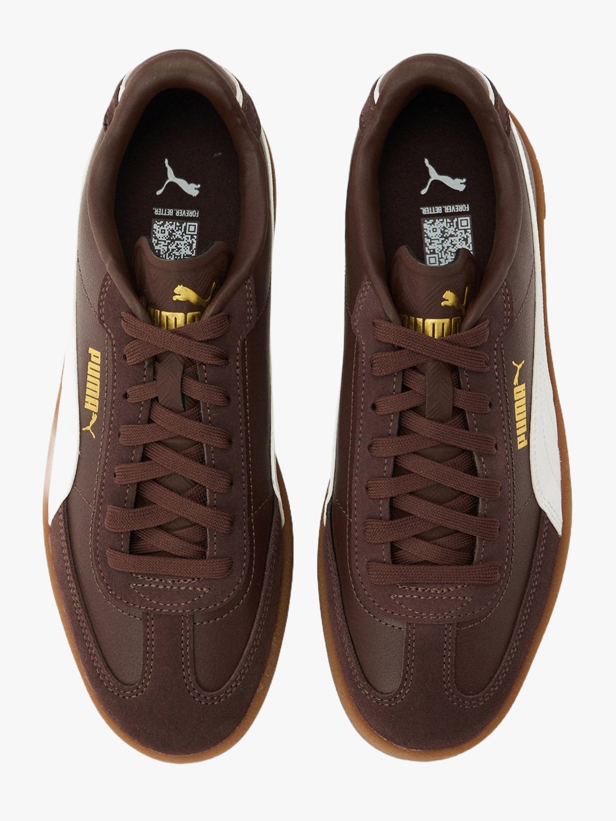 Puma Puma Club II Era Chocolate Brown / White