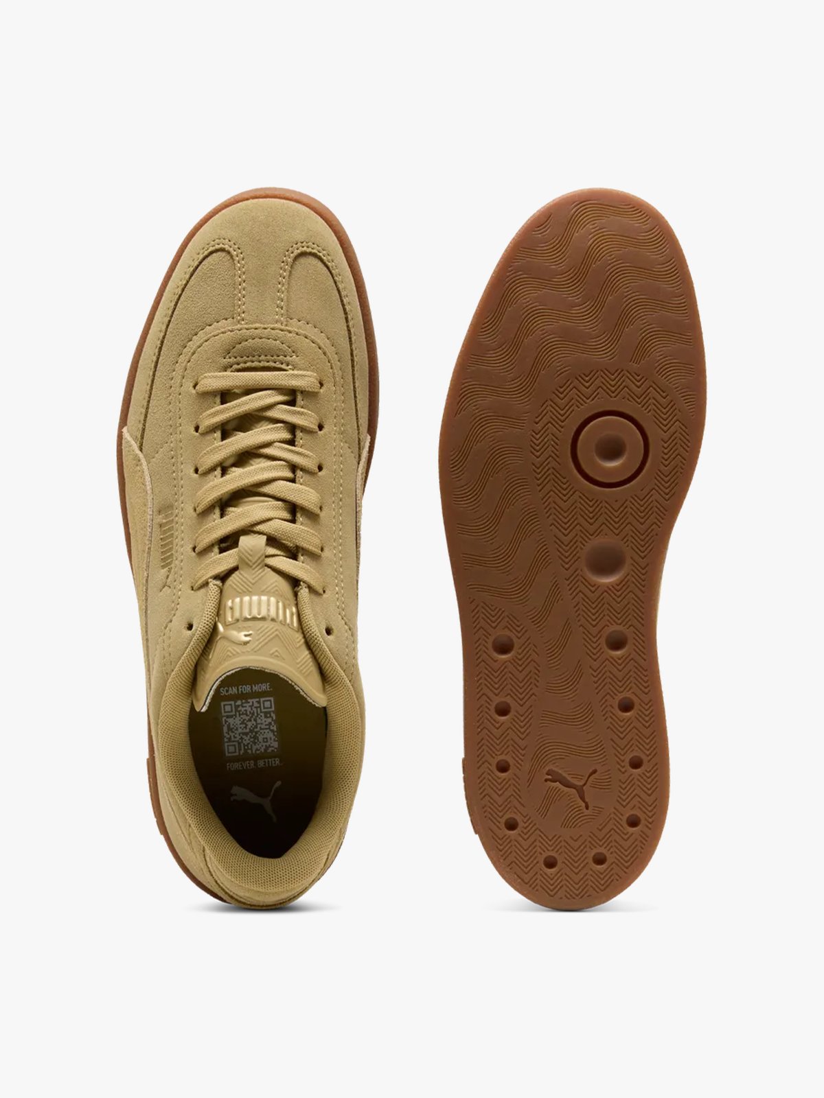 Puma Puma Club II Era Suede Coffee Milk - Sand Dune