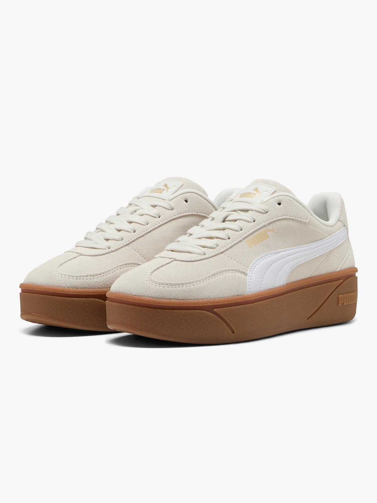 Puma Club II Era Platform SD Wns Vapor Gray-PUMA White
