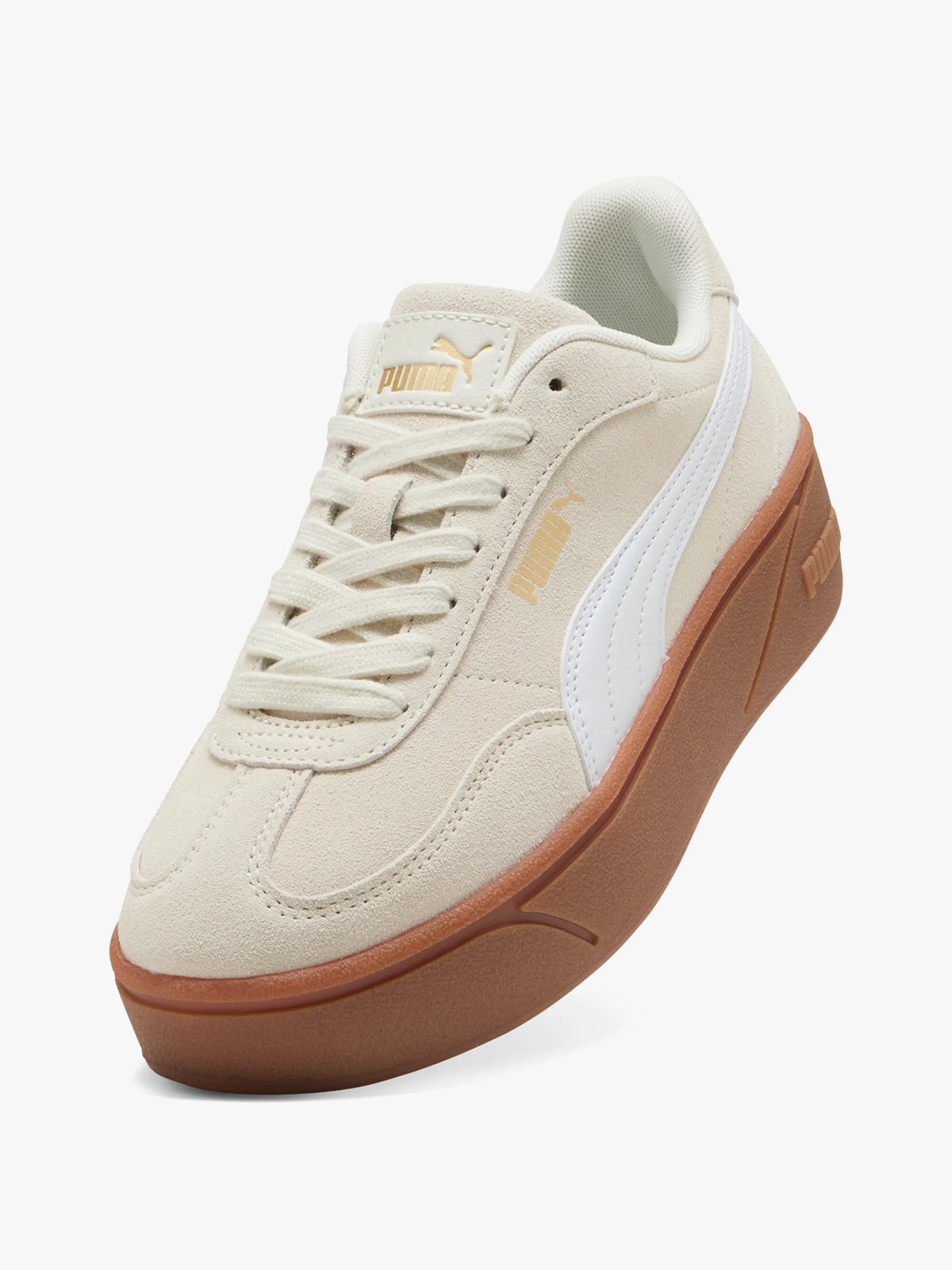 Puma Club II Era Platform SD Wns Vapor Gray-PUMA White