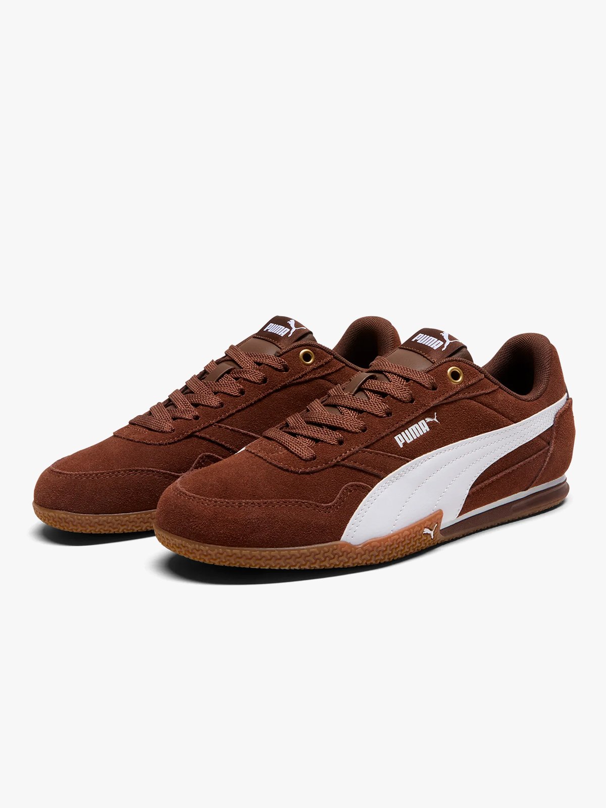 Puma Bella Donna SD Chestnut Brown - Puma White - Puma Gold