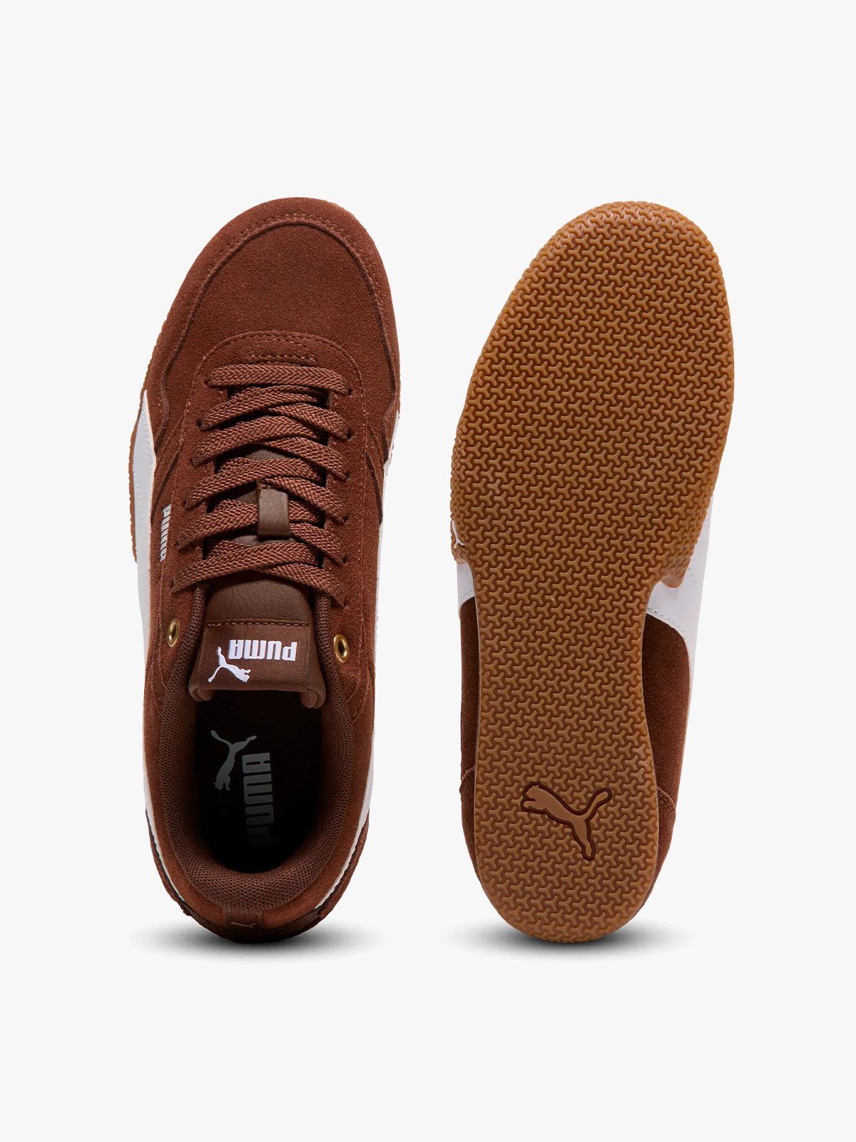 Puma Bella Donna SD Chestnut Brown - Puma White - Puma Gold