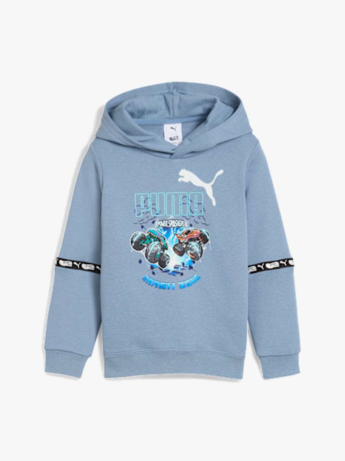 Puma X Hot Wheels Graphic Hoodie Cool Blue