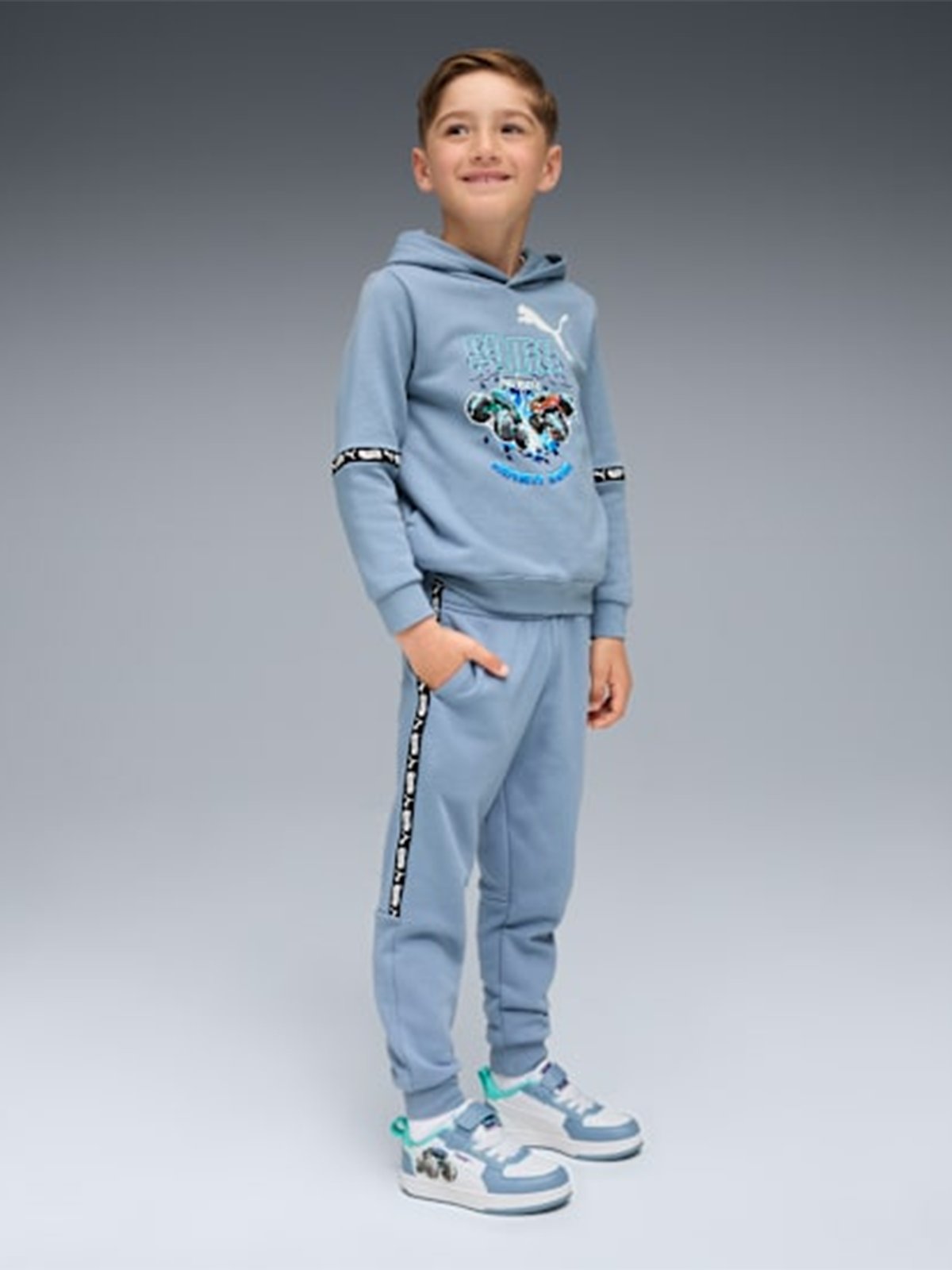 Puma X Hot Wheels Sweatpants Tr Cool Blue