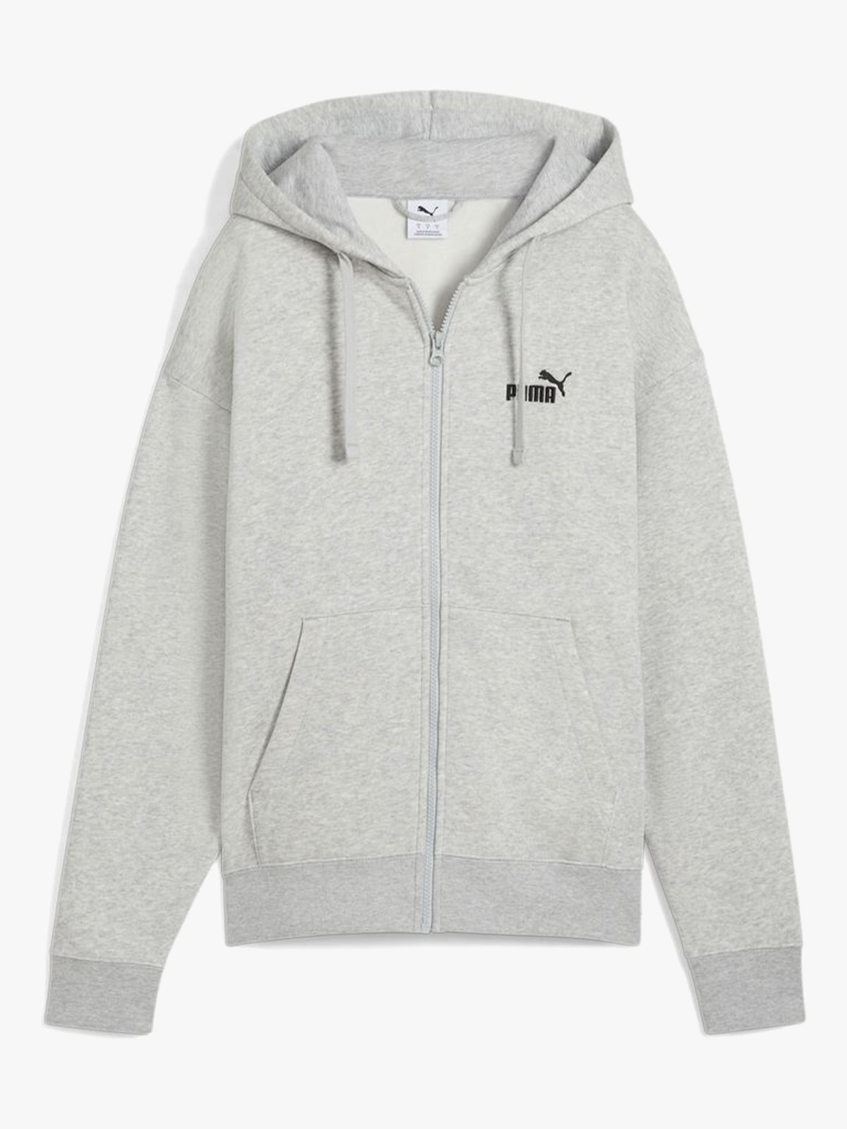 Puma Essentials Comfort Full-Zip Hoodie Grå