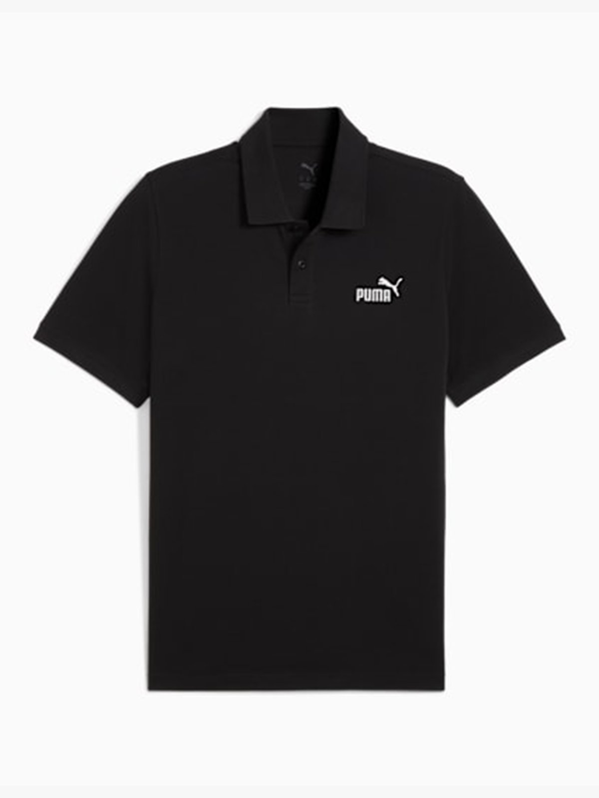 Puma ESS No.1 Logo Pique Polo PUMA Black
