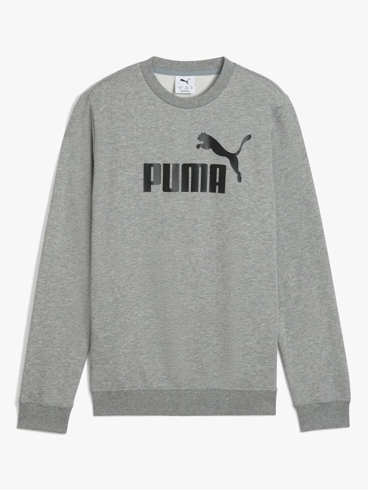 Puma Ess No. 1 Logo Crew Medium Gray Heather