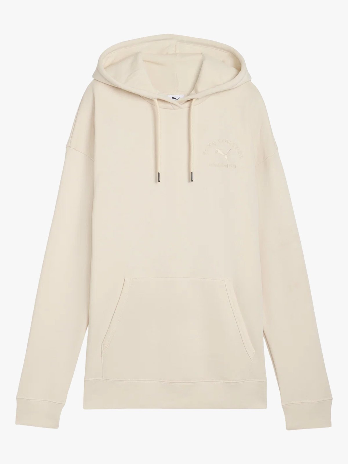 Puma Class Relaxed Fleece Hoodie Beige