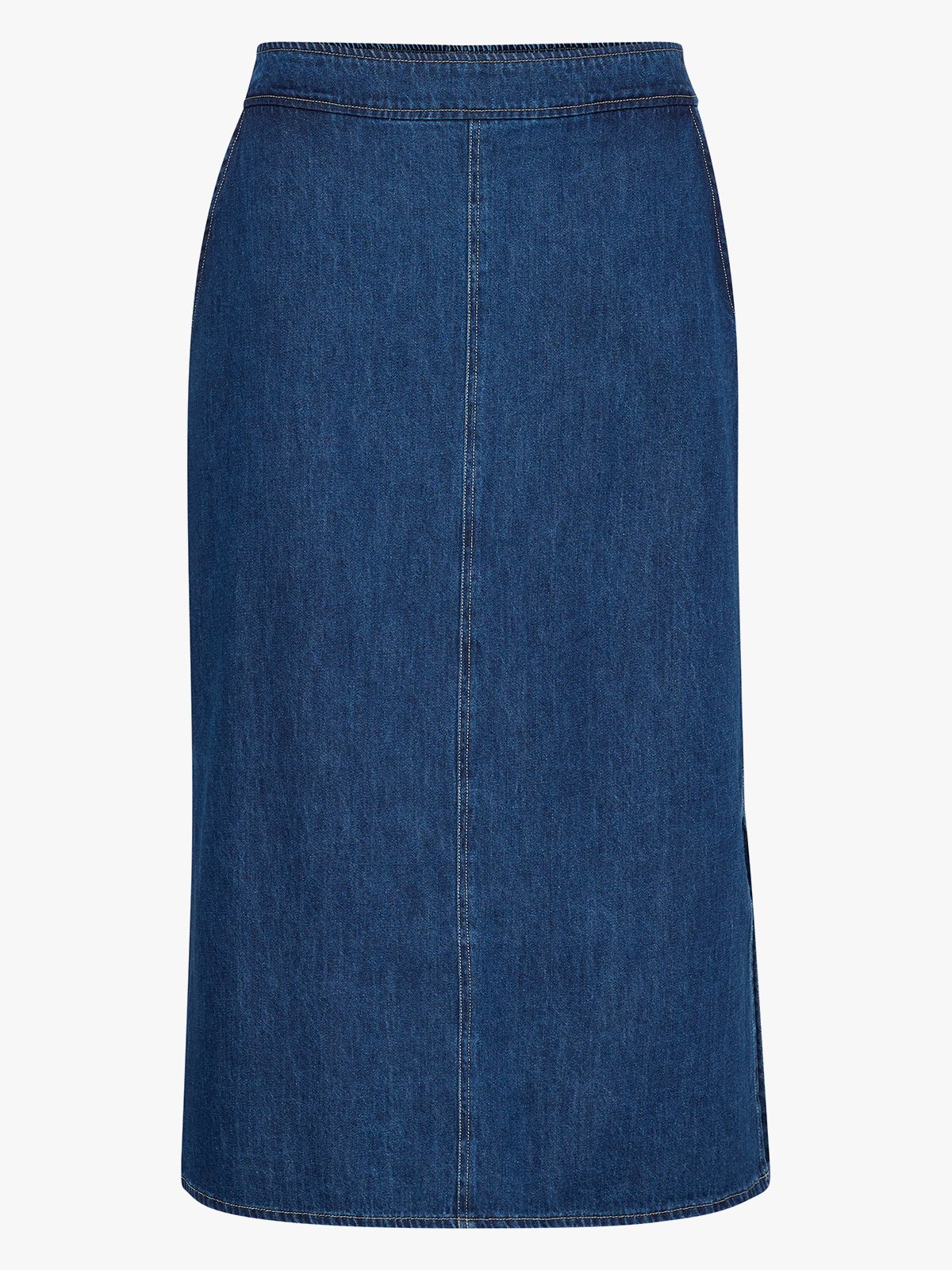 Part Two Lizzie Skjørt Medium Blue Denim