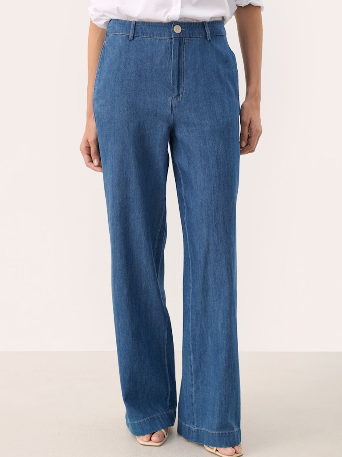 Part Two Coralie Pant Medium Blue Denim
