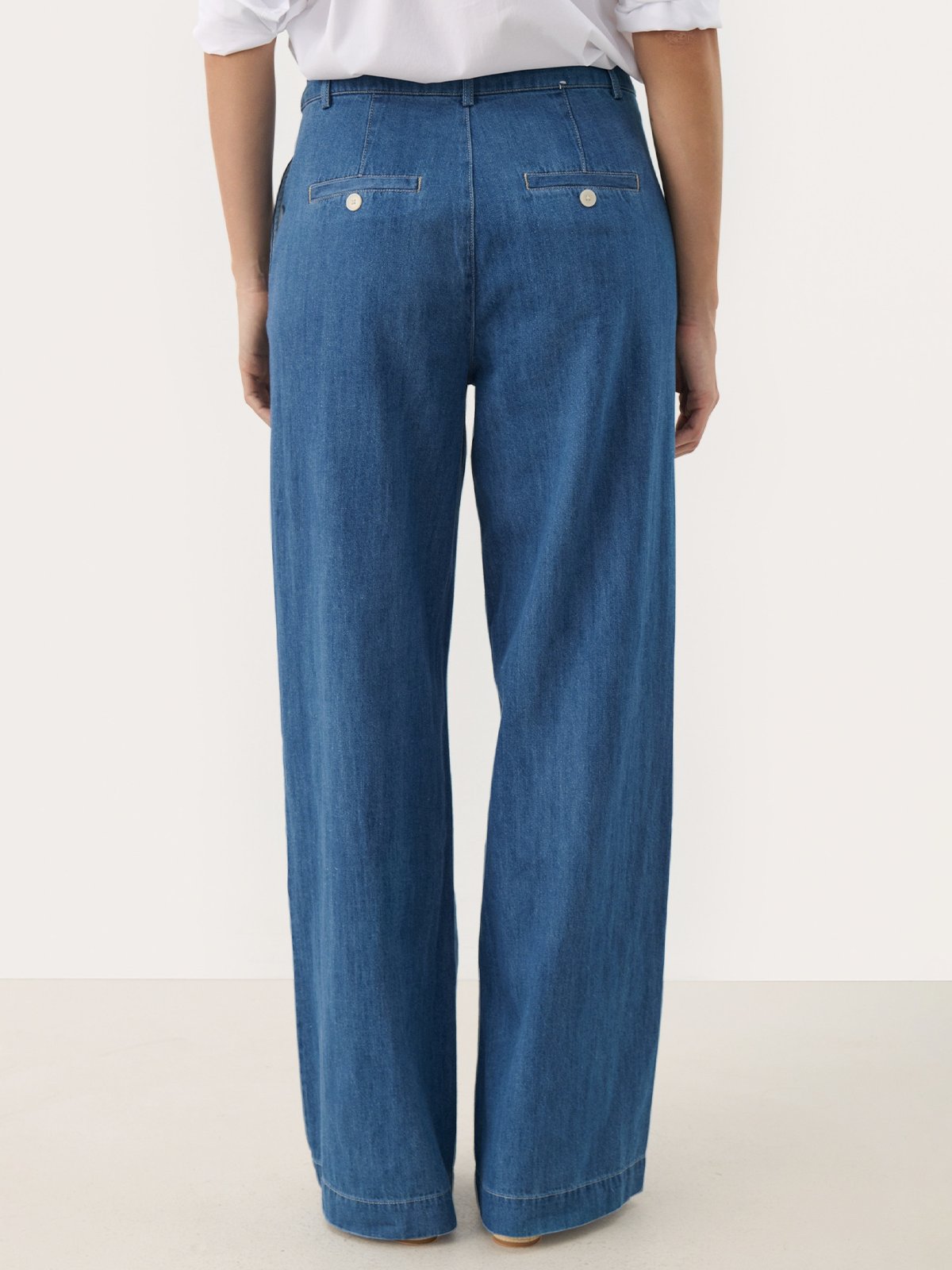 Part Two Coralie Pant Medium Blue Denim