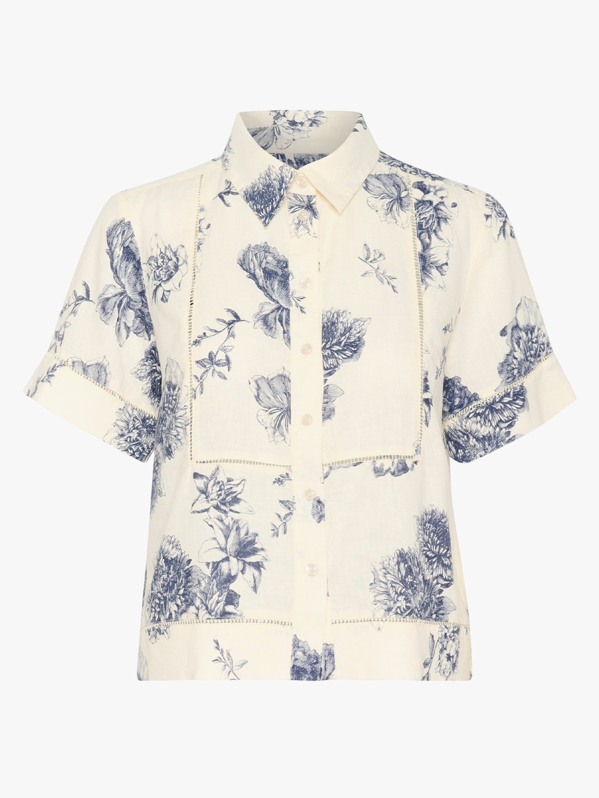 Part Two Rebitta Shirt Oceana Stunning Flower Print