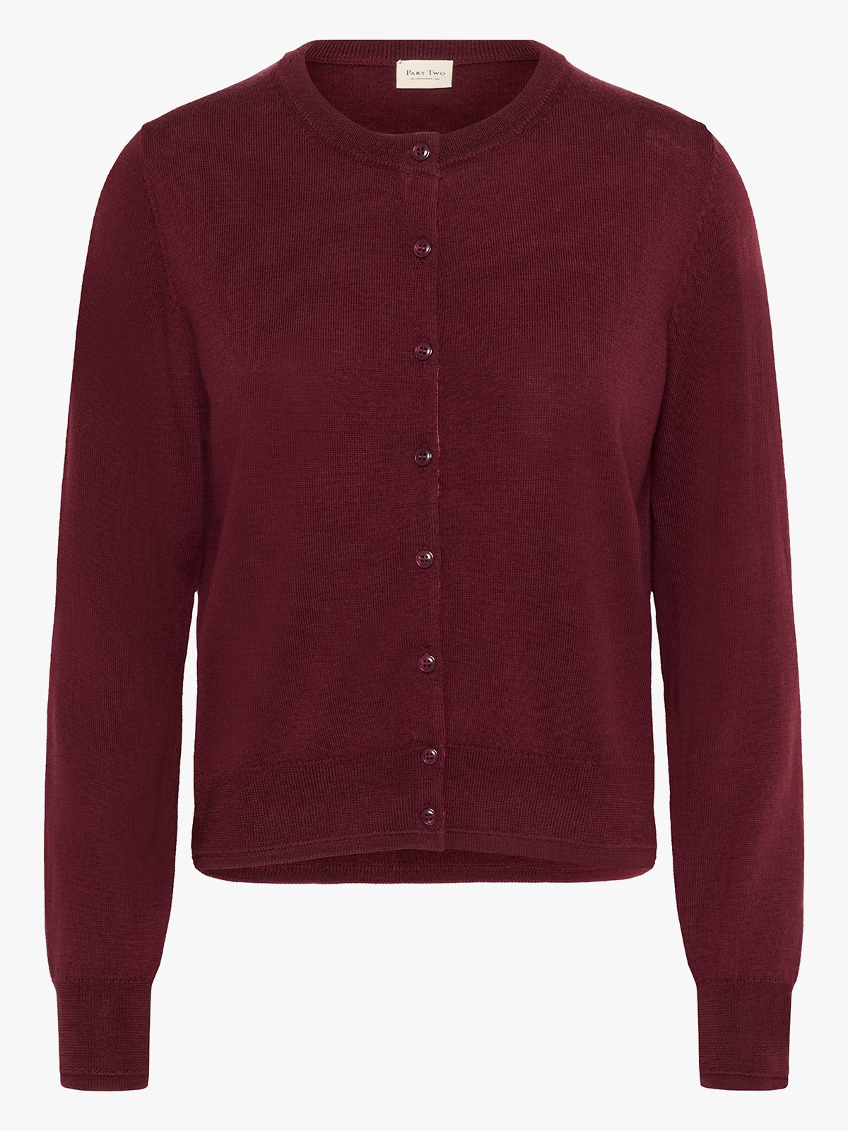 Part Two Noelani Cardigan Tawny Port