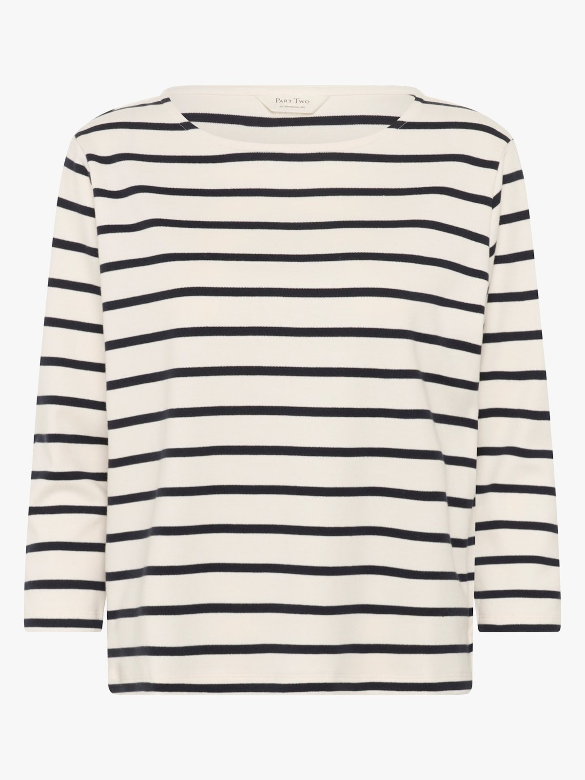 Part Two Nela T-shirt Dark Navy Stripe