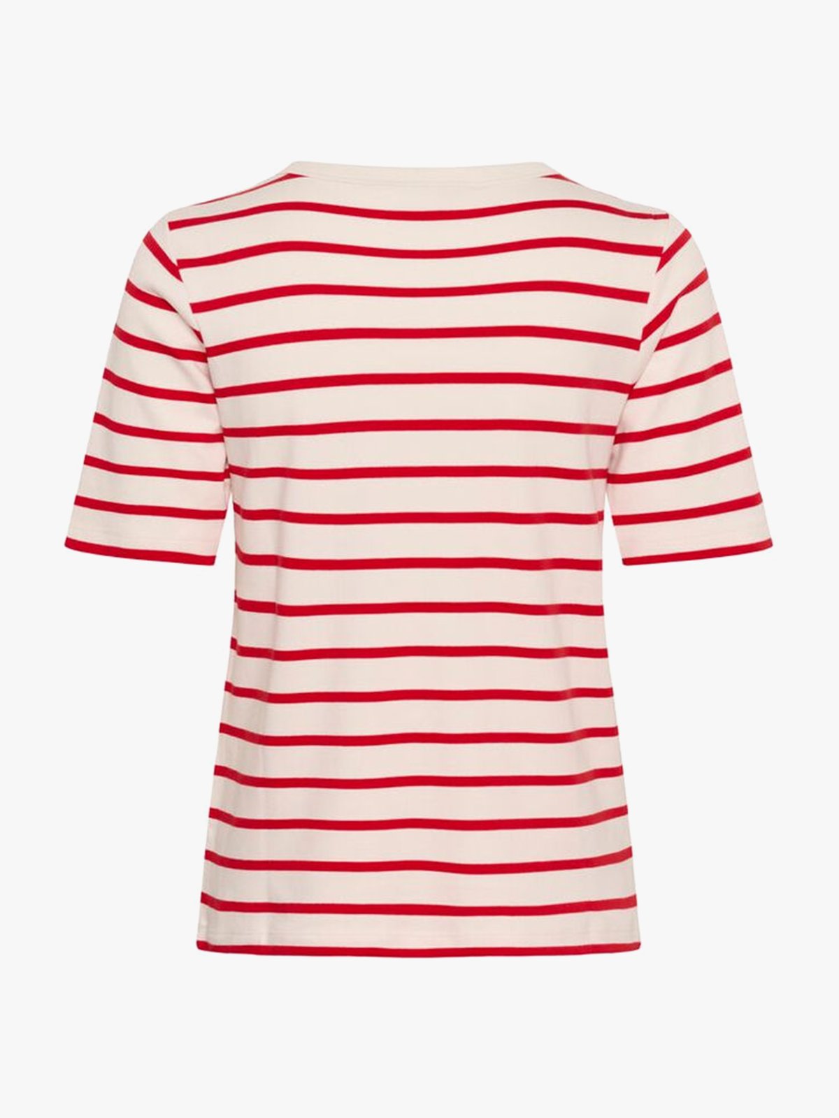 Part Two Ratana T-Shirt Poppy Red Stripe