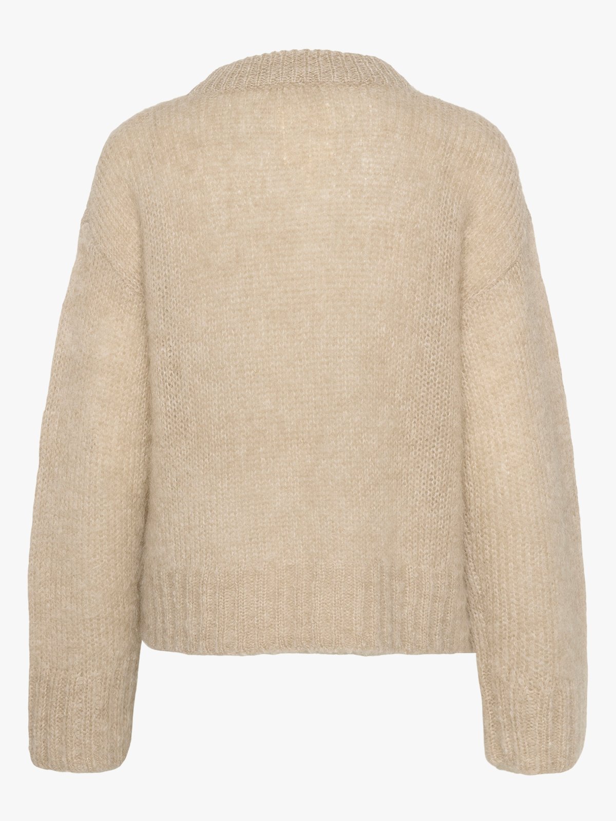 Part Two Sille Pullover Light Camel Melange