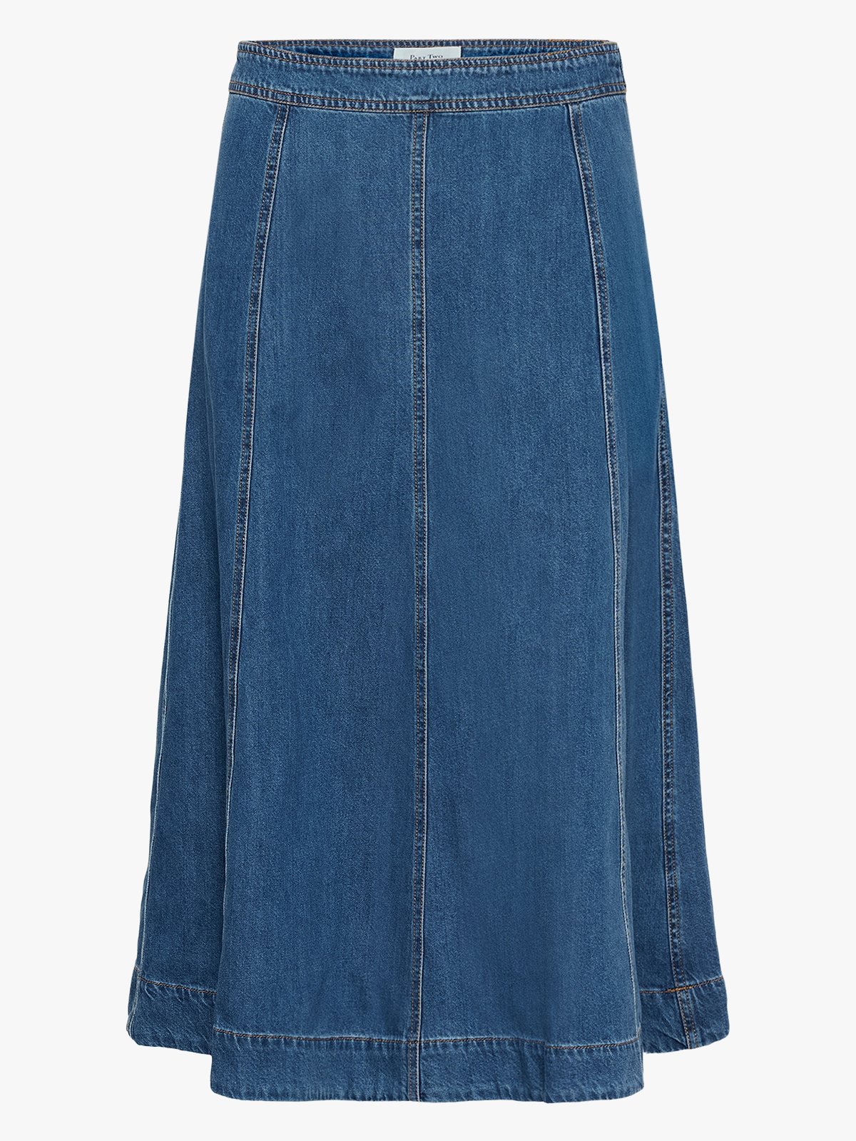 Part Two Petrina Skirt Medium Blue Denim
