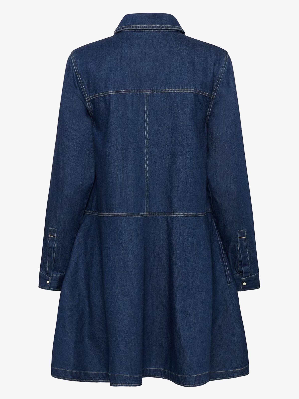 Part Two Augustine Dress Dark Blue Denim