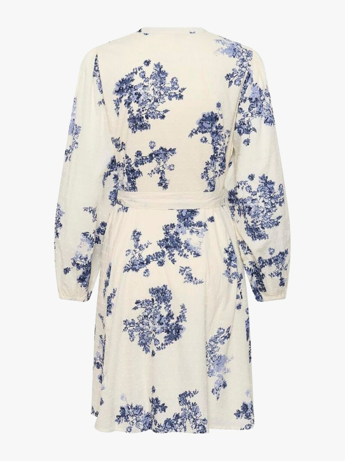 Part Two Avira Dress Blue Shadow Flower Print